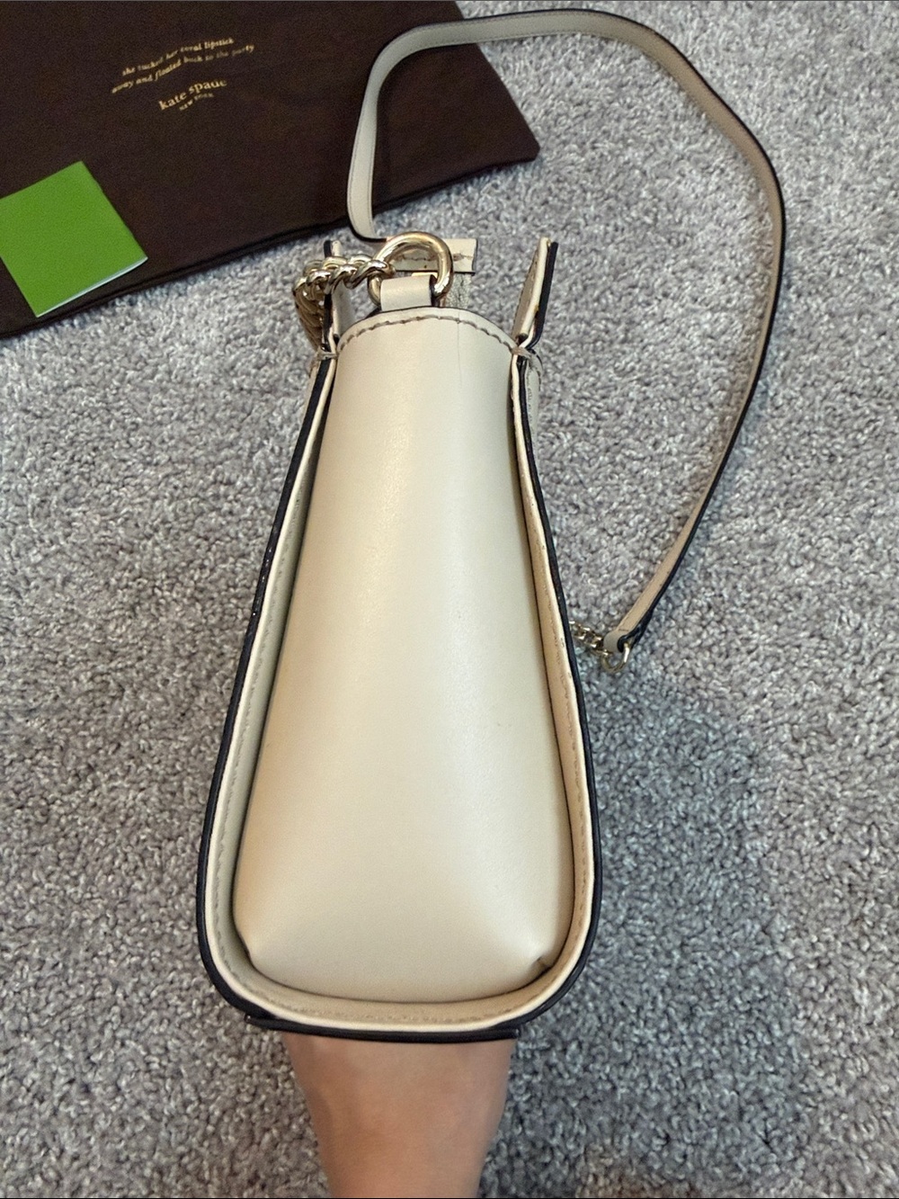Kate Spade Cream Bow Crossbody Bag - Picture 6 of 12